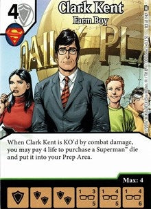 Clark Kent - Farm Boy (83) [WF] - Dice Masters Single
