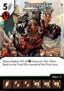 Doomsday - Superman’s Killer (86) [WF] - Dice Masters Single