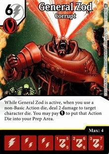 General Zod - Corrupt (117) [WF] - Dice Masters Single
