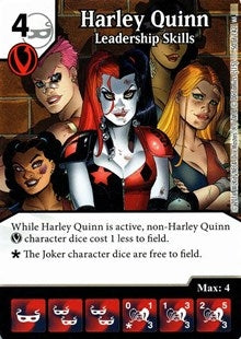 Harley Quinn - Leadership Skills (50) [WF] - Dice Masters Single