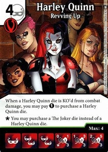 Harley Quinn - Revving Up (88) [WF] - Dice Masters Single