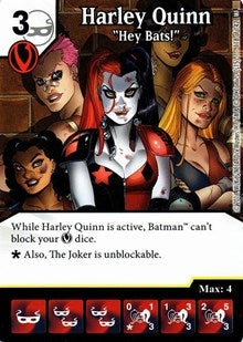 Harley Quinn - ’Hey Bats!’ (118) [WF] - Dice Masters Single