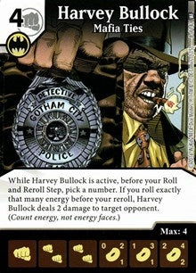 Harvey Bullock - Mafia Ties (8) [WF] - Dice Masters Single