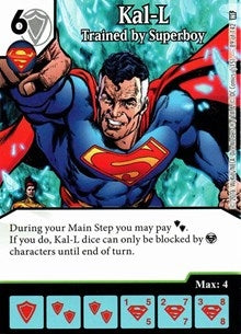 Kal-L - Trained by Superboy (89) [WF] - Dice Masters Single