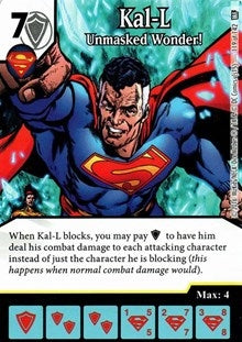 Kal-L - Unmasked Wonder! (119) [WF] - Dice Masters Single