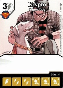 Krypto - Super Dog (10) [WF] - Dice Masters Single