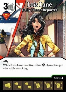 Lois Lane - Daily Planet Reporter (92) [WF] - Dice Masters Single