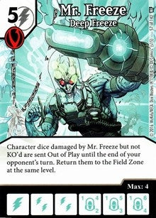 Mr. Freeze - Deep Freeze (57) [WF] - Dice Masters Single