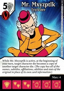 Mr. Mxyzptlk - Trickster (58) [WF] - Dice Masters Single