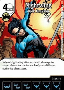 Nightwing - Dick Grayson (59) [WF] - Dice Masters Single