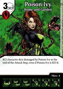 Poison Ivy - Home and Garden (61) [WF] - Dice Masters Single