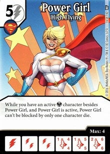 Power Girl - High Flying (16) [WF] - Dice Masters Single