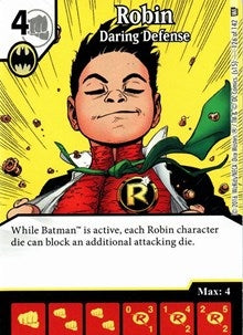 Robin - Daring Defense (126) [WF] - Dice Masters Single