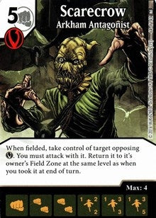 Scarecrow - Arkham Antagonist (64) [WF] - Dice Masters Single