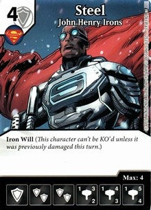 Steel - John Henry Irons (19) [WF] - Dice Masters Single