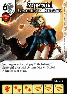 Supergirl - Extraterrestrial Endurance (66) [WF] - Dice Masters Single