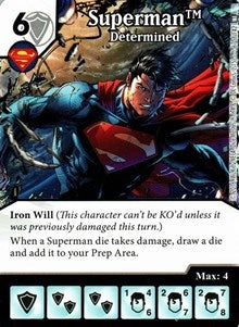 Superman - Determined (67) [WF] - Dice Masters Single
