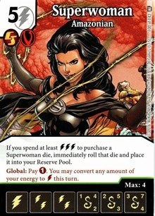 Superwoman - Amazonian (100) [WF] - Dice Masters Single