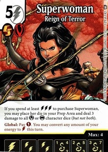 Superwoman - Reign of Terror (129) [WF] - Dice Masters Single