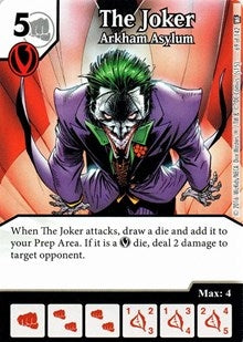The Joker - Arkham Asylum (69) [WF] - Dice Masters Single