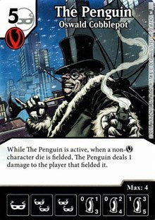 The Penguin - Oswald Cobblepot (70) [WF] - Dice Masters Single