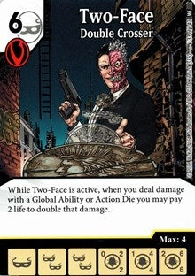 Two-Face - Double Crosser (133) [WF] - Dice Masters Single