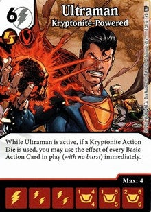 Ultraman - Kryptonite-Powered (138) [WF] - Dice Masters Single