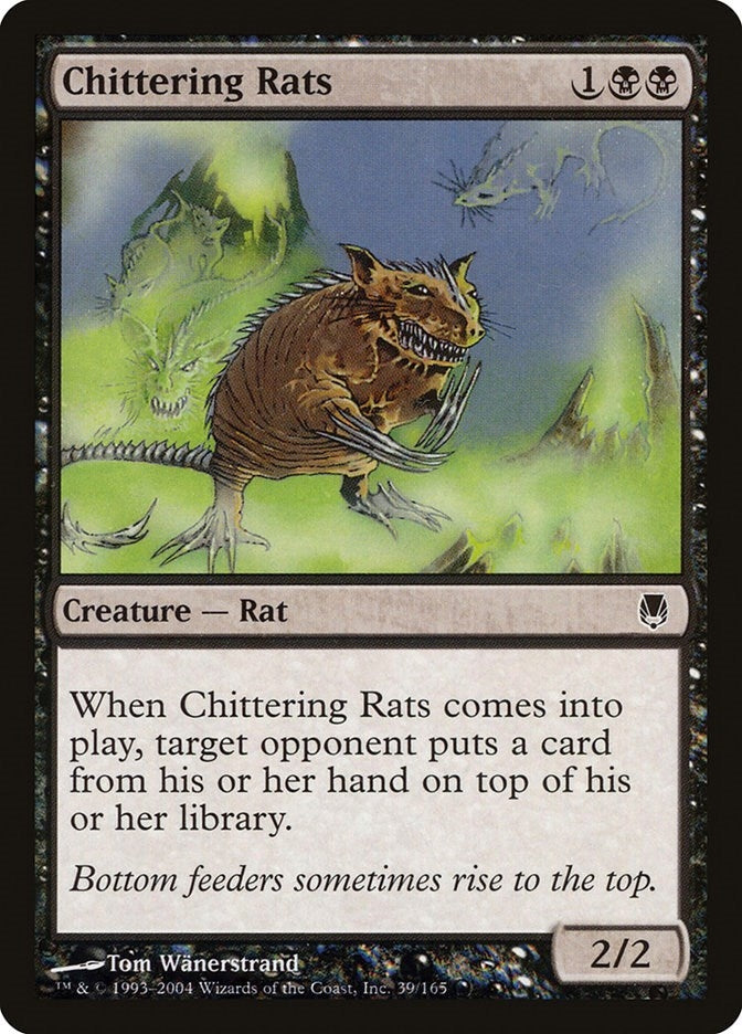 Chittering Rats (39) [DST] - MTG Single
