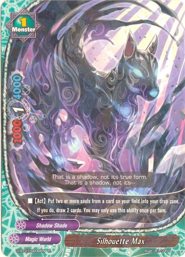 Silhouette Max (10032) [D-BT01] - Future Card BuddyFight Single