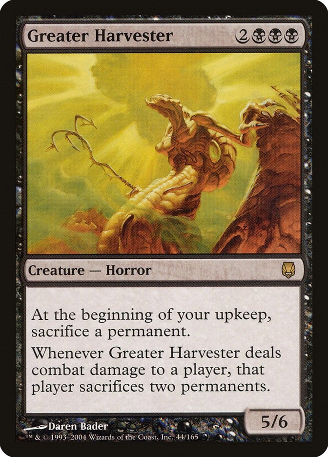 Greater Harvester (44) [DST] - MTG Single