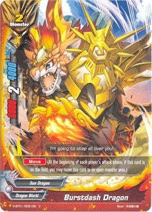 Burstdash Dragon (10081) [D-BT01] - Future Card BuddyFight Single