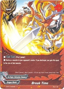 Break Time (10090) [D-BT01] - Future Card BuddyFight Single