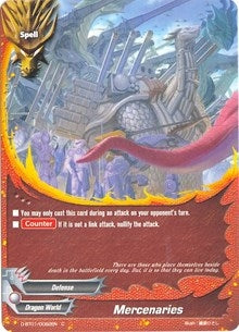 Mercenaries (10092) [D-BT01] - Future Card BuddyFight Single