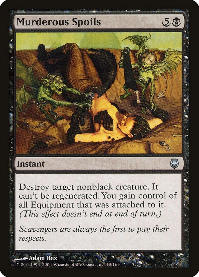 Murderous Spoils (48) [DST] - MTG Single