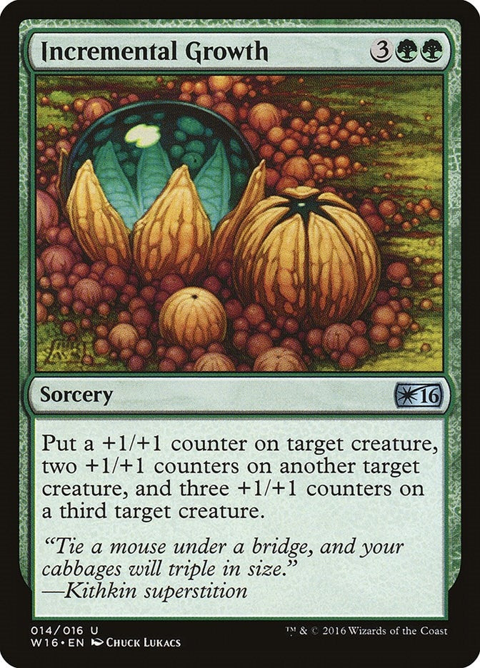 Incremental Growth (14) [W16] - MTG Single