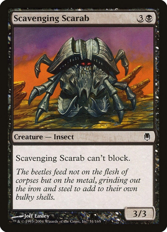Scavenging Scarab (51) [DST] - MTG Single