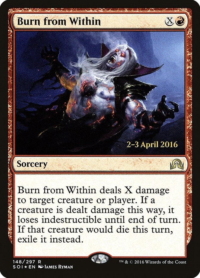 Burn from Within (148) [PRE] - MTG Single