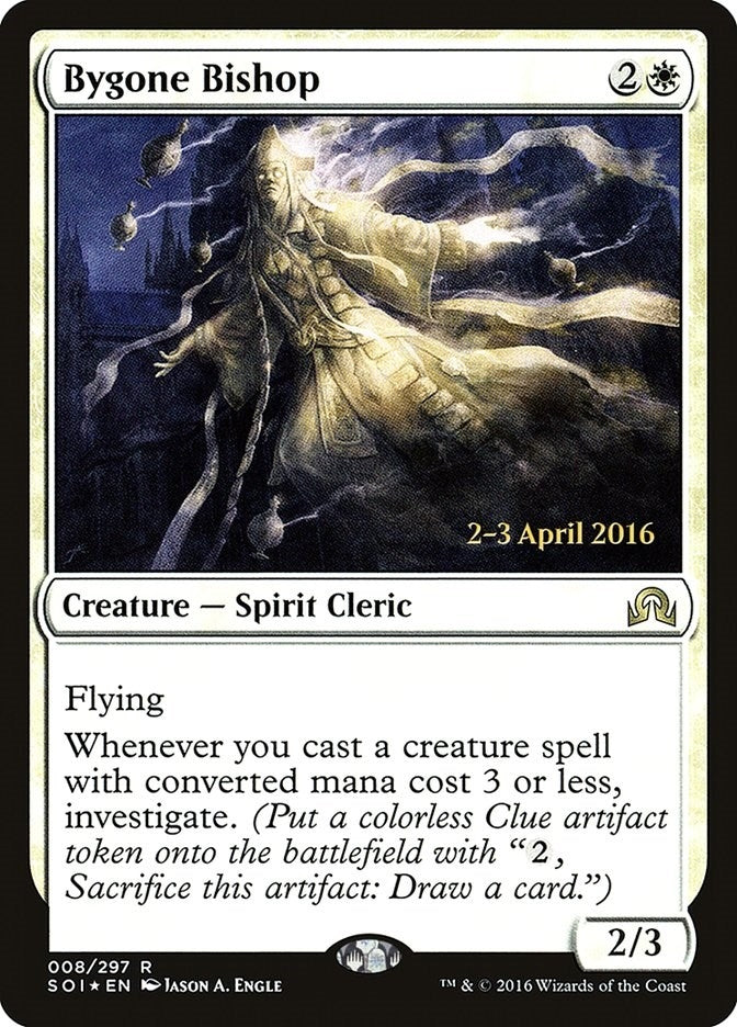 Bygone Bishop (8) [PRE] - MTG Single