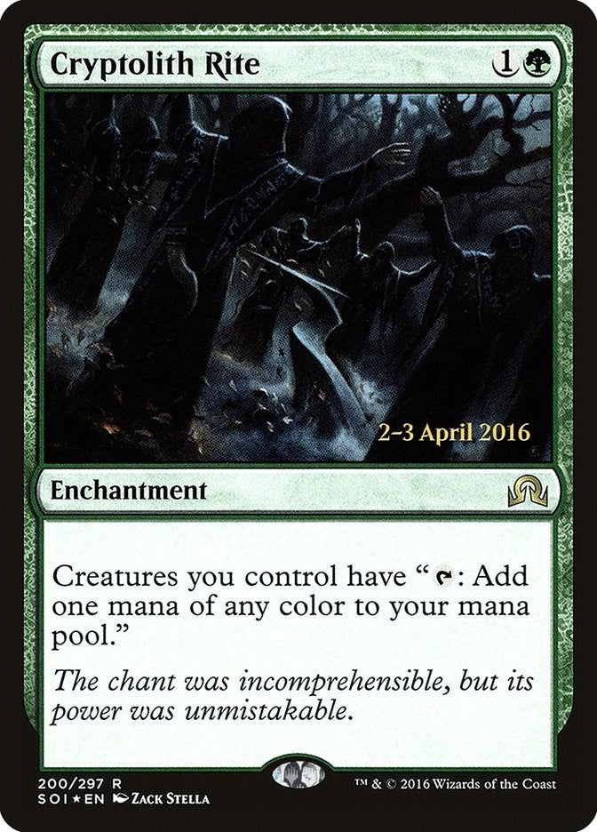 Cryptolith Rite (200) [PRE] - MTG Single