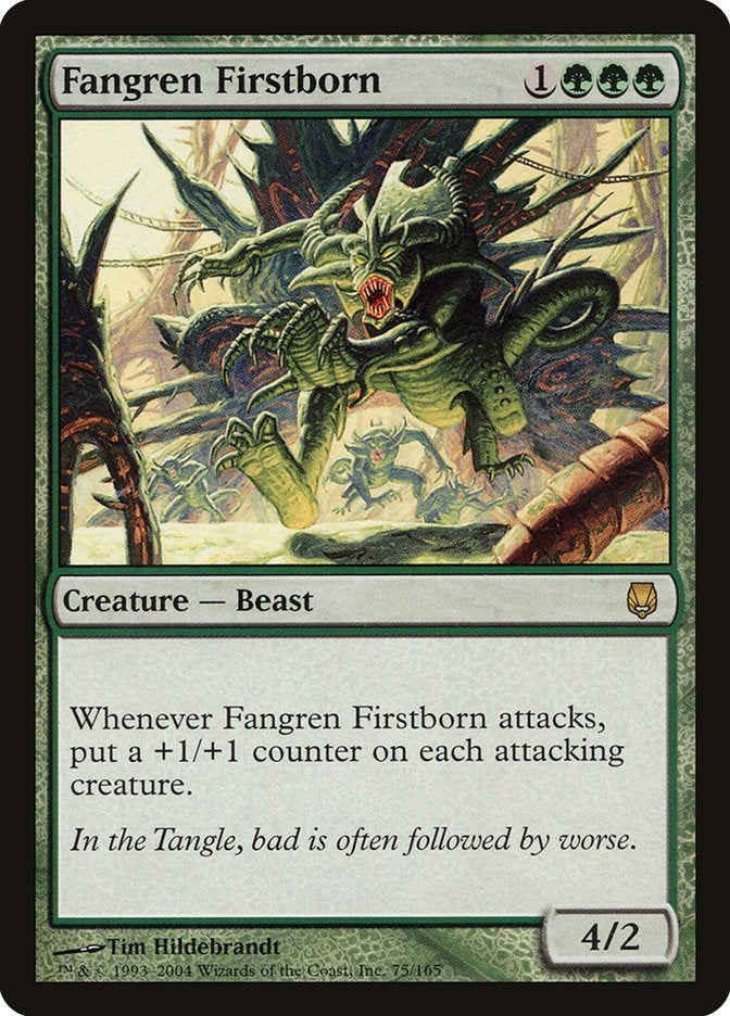 Fangren Firstborn (75) [DST] - MTG Single