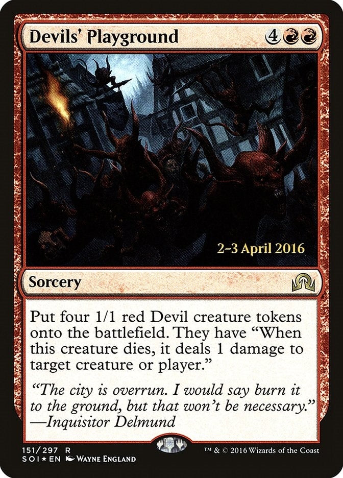 Devils’ Playground (151) [PRE] - MTG Single