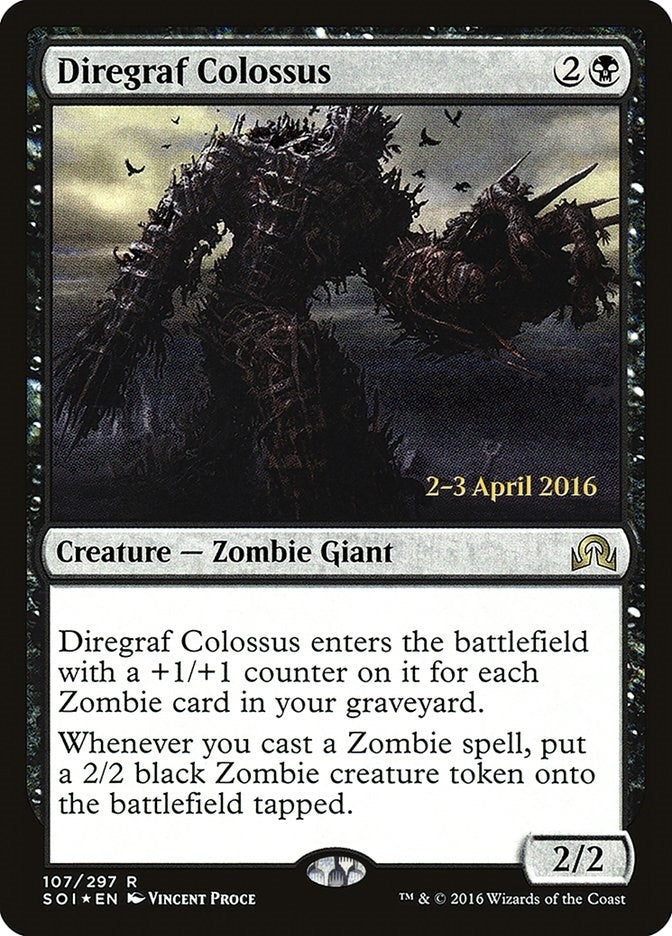 Diregraf Colossus (107) [PRE] - MTG Single