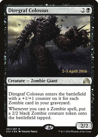 Diregraf Colossus (107) [PRE] - MTG Single