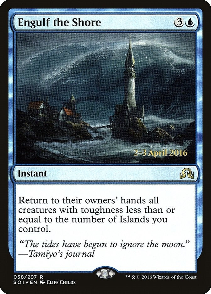Engulf the Shore (58) [PRE] - MTG Single