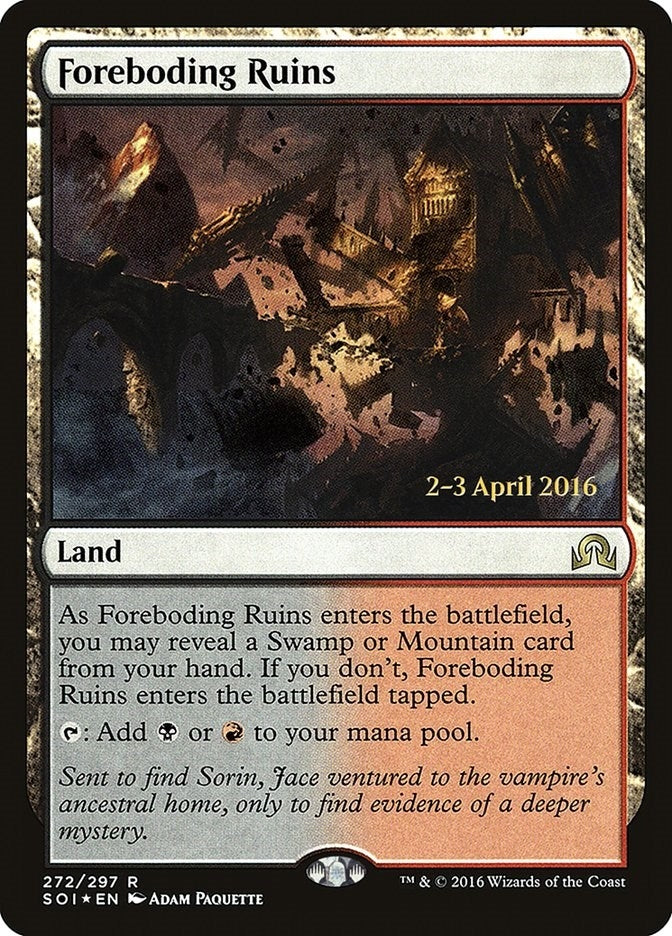 Foreboding Ruins (272) [PRE] - MTG Single