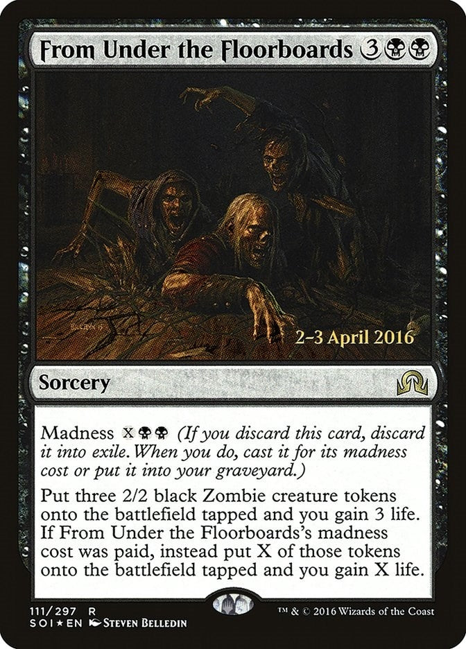 From Under the Floorboards (111) [PRE] - MTG Single
