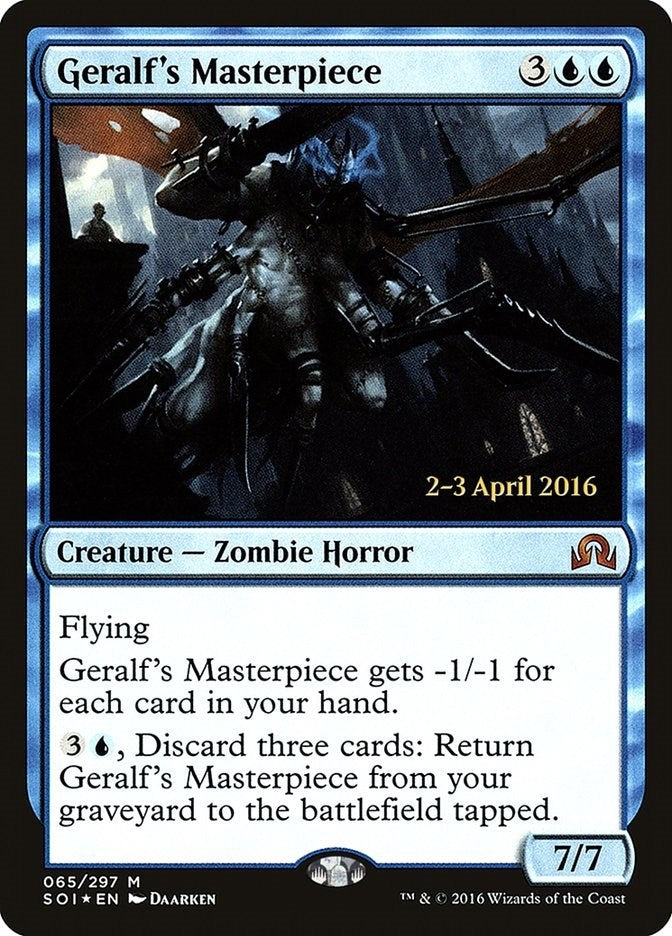 Geralf’s Masterpiece (65) [PRE] - MTG Single