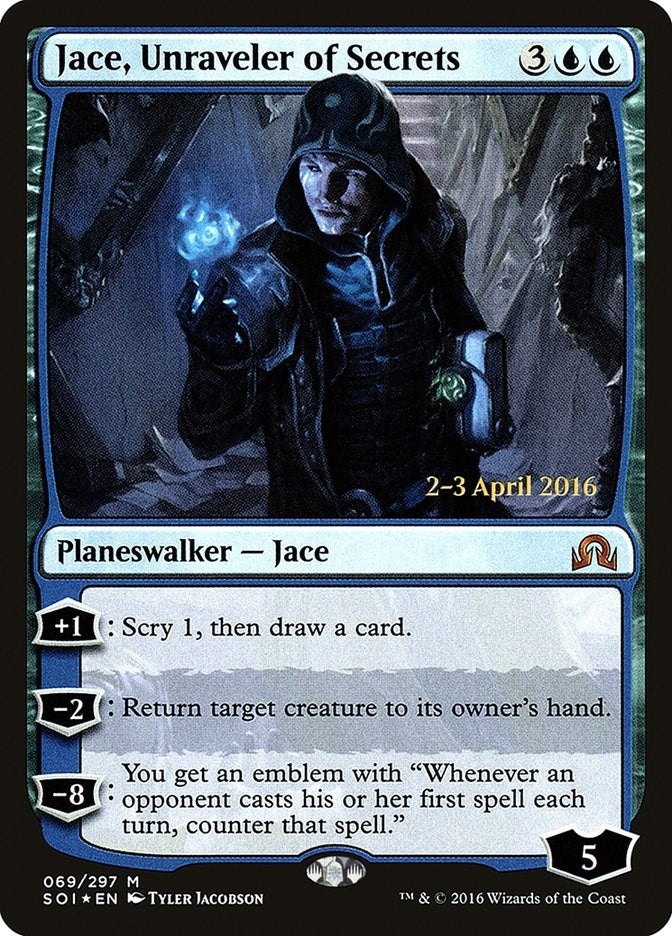 Jace Unraveler of Secrets (69) [PRE] - MTG Single