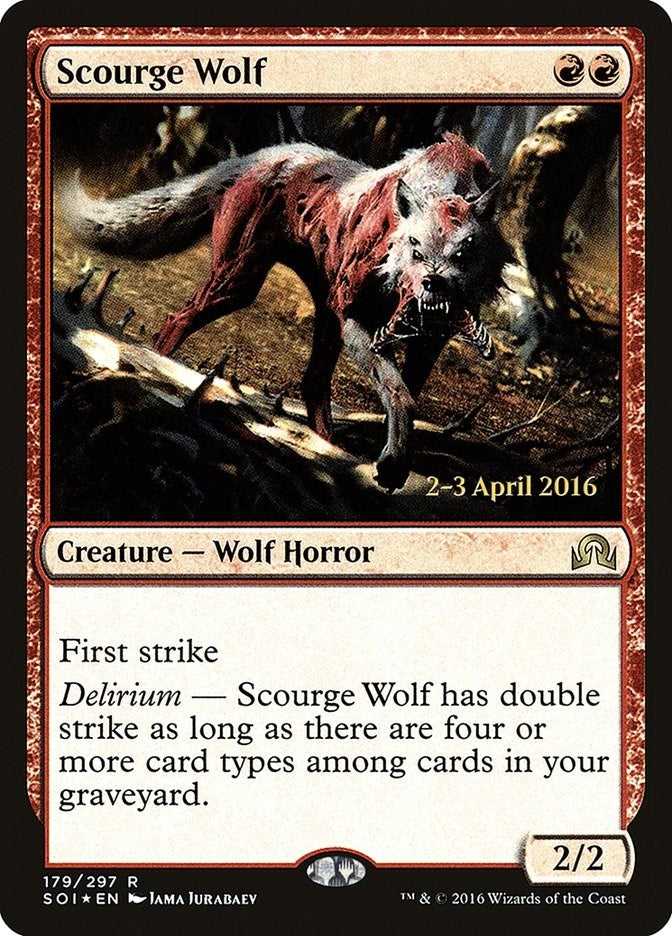 Scourge Wolf (179) [PRE] - MTG Single