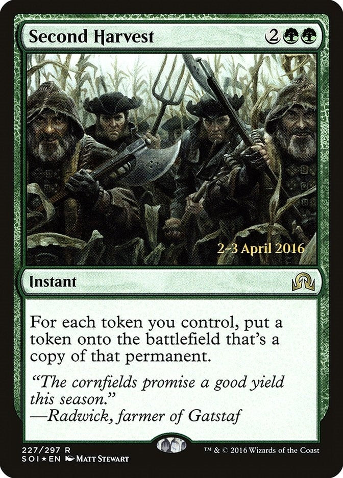 Second Harvest (227) [PRE] - MTG Single